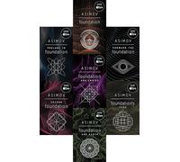 The Complete Isaac Asimov's Foundation Series 7- Book Set: Foundation and Empire, Second Foundation, Preiude to Foundation, Foundation and Earth, Foundation Edges, Forward the foundation