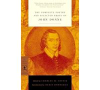 The Complete Poetry and Selected Prose of John Donne, Modern Library Classics Charles M. Coffin, John Donne (Auteur)
