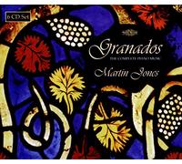 Enrique Granados / Martin Jones – Intégrale des œuvres pour piano – 6 CD – Neuf