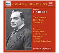 Enrico Caruso – Intégrale des enregistrements 1902–1908, vol. 8 – Import – NAXOS