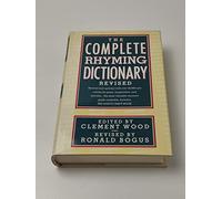 The Complete Rhyming Dictionary: Including the Poet's Craft Book
