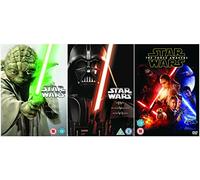 The Complete Star Wars Episodes 1 - 7 [7 disks] Movie DVD Collection: Episode 1 - Phantom Menace / Episode 2 - Attack Of the Clones / Episode 3 - Revenge of the Sith / Episode 4 - The New Hope /
