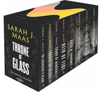 The Complete Throne of Glass Paperback 8 Books Box Set By Maas Throne of Glass, Crown of Midnight, Heir of Fire, Queen of Shadows, Empire of Storms, Tower of Dawn, Kingdom of Ash, The Assassin’s Blade