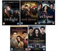 The Complete Twilight Movies 1 - 5 DVD Collection: Twilight / New Moon / Eclipse / Breaking Dawn Part 1 / Breaking Dawn Part 2