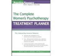 The Complete Womens Psychotherapy Treatment Planner by Berghuis David J. Life Guidance Services Grand Rapids MI Paperback Book Arthur E. Jongsma (Auteur)