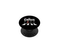 The Composers Men Women Kids Funny Classic Music Graphic PopSockets PopGrip Adhésif