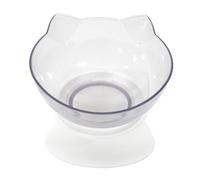 THE CONCEPT FACTORY, AN5248, Gamelle Tete de Chat Surelevee D14 cm, Design Attrayant et ludique, Praticité et facilité de Nettoyage, Confort pour Votre Animal, Polyvalence et adaptabilité
