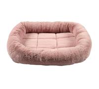 THE CONCEPT FACTORY, AN6077, Coussin Douillet pour Animaux, Confort Optimal, Design Élégant, Facile à Entretenir, Idéal pour Chats et Chiens, Taille 46x39x7 cm, Couleur Rose