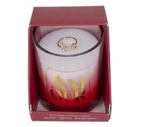 THE CONCEPT FACTORY, BO0089, Bougie parfumée élégante avec bijou surprise, ambiance chaleureuse et luxe, parfaite pour les occasions spéciales Taille : 200g, Couleur : Rouge