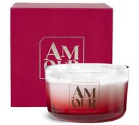 BOUGIE PARFUMEE 3 MECHES COFFRET CADEAU AMOUR