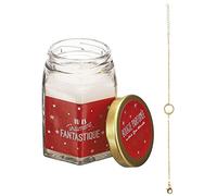 The Concept Factory Bougie parfumée en Bocal avec Bijou Surprise Vanille