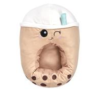 THE CONCEPT FACTORY Chausson Double Kawaii Confort Cocooning Marron | Polyester, chausson double kawaii, 40x20x25 cm, confort optimal, design adorable, cocooning, marron