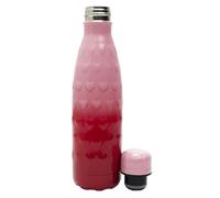 THE CONCEPT FACTORY, KA0341, Coffret Bouteille Isotherme 50 esign Élégant, Isolation Performante, Idéal pour Pique-Nique, Cadeau Romantique, Durable et Écologique - Rouge, Rose