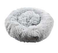 THE CONCEPT FACTORY Coussin Donut pour Animaux Confort Optimal Gris