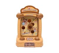 THE CONCEPT FACTORY - EA1649 - Jeu de L'Équilibre Capybara - Gadget Fun pour Divertissement - Idéal pour Cadeau - Taille 11 x 16,3 x 9 cm - Couleur Marron en Plastique Abs