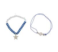 THE CONCEPT FACTORY - EC0088 - Coffret DIY pour Créer 14 Bracelets Personnalisés avec Perles Colorées et Breloques - Idéal pour Développer la Créativité - Taille : 14 x 10 x 2,5 cm - Multicolore