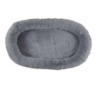The concept factory - Grand panier coussin doux Marley pour chien - Gris Gris