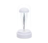 THE CONCEPT FACTORY - LA0176 - Lampe Décorative Méduse LED à Couleurs Changeantes - Effet Immersif et Fluide - Idéale pour Chambre ou Salon - en Plastique Abs - Taille M - Couleur Blanche