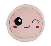 THE CONCEPT FACTORY - PE0049 Peluche Macaron Rose Kawaii - Douce et Moelleuse - Conçue pour Jouer ou Décorer - Cadeau pour Enfants et Adultes - Taille 36 cm - Couleur Rose