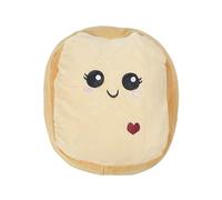 THE CONCEPT FACTORY - PE0052, Peluche Brioche Kawaii 20 cm - Douce et câline, Conçue pour Le Jeu et la décoration, stimule l'imagination des Enfants, Couleur Marron