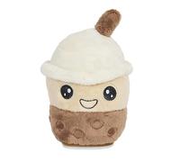THE CONCEPT FACTORY - PE0072 - Peluche Bubble Tea Animée Kawaii - Répète Tout - Taille 30 cm - Douce en Polyester - Idée Cadeau Originale - Parfaite pour Enfants et Adultes - Marron - Taille Unique