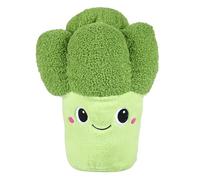 THE CONCEPT FACTORY - PE0075 - Peluche Brocoli Kawaii Ultra-Douce 30 cm en Polyester - Idéale pour Câlins et Décoration - Cadeau Parfait pour Enfants et Adultes - Couleur Verte - Taille 30 cm