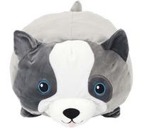 The Concept Factory - Peluche coussin 30 x 30 cm Chien Gris G