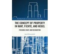 The Concept Of Property In Kant, Fichte, And Hegel