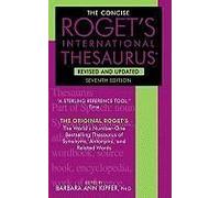The Concise Roget's International Thesaurus