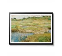 The Concord Meadow par Childe Hassam, impression de paysage impressionniste, campagne rurale, décoration murale, poster 1891, cadeau, archivage mat, 50 x 70 cm (impression uniquement) - 50 x 70 cm