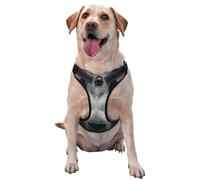 The confusion of Giant Panda Harnais pour chien de petite, moyenne et grande taille - Gilet respirant réglable avec boucles à dégagement rapide