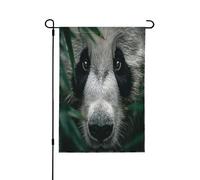 The confusion of giant pandas Drapeau décoratif double face - Bannière de jardin, parfaite pour la décoration extérieure et intérieure, disponible en deux tailles