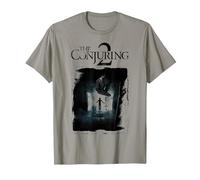 The Conjuring 2 Poster Distressed T-Shirt, Homme, Ardoise, M