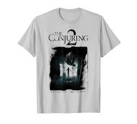 The Conjuring 2 Poster Distressed T-Shirt, Homme, Argent, S