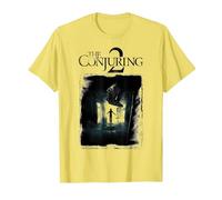 The Conjuring 2 Poster Distressed T-Shirt, Homme, Citron, L