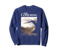 The Conjuring Poster Sweatshirt, Unisexe pour Adultes, Bleu Marine, XL