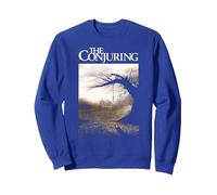 The Conjuring Poster Sweatshirt, Unisexe pour Adultes, Bleu Royal, L
