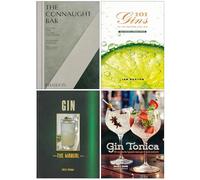 The Connaught Bar, 101 Gins To Try Before You Die, Gin The Manual & Gin Tonica 4 Books Collection Set