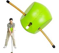 The Connector Smart Ball Entraîneur de swing de golf - Aide à l'entraînement au bras pour améliorer la mécanique du swing, la posture et l'alignement avec canne d'entraînement