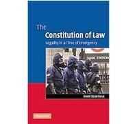 The Constitution of Law David Dyzenhaus (Auteur)
