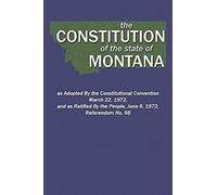 The Constitution Of The State Of Montana
