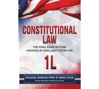The Constitutional Law Final Exam Outline: Created With Brilliant Tutor For 1L