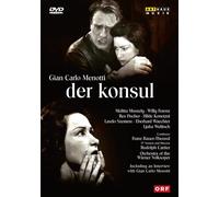 The Consul Der Konsul (DVD) Hilde Konetzni Eberhard Waechter Melitta Muszely