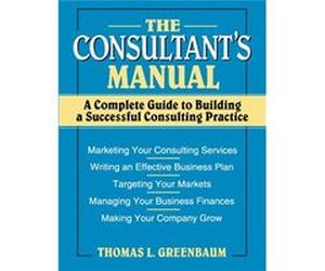 The Consultants Manual by Thomas L. Greenbaum Paperback Book Thomas L. Greenbaum (Auteur)