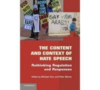 The Content and Context of Hate Speech - [Version Originale] Michael Herz, Peter Molnar (Auteur)