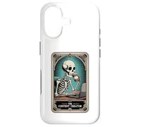 The Content Creator Tarot Card Skeleton Vlogger Podcaster Coque pour iPhone 17