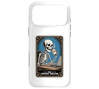 The Content Creator Tarot Card Skeleton Vlogger Podcaster Coque pour iPhone 17 Pro Max