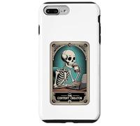 The Content Creator Tarot Card Skeleton Vlogger Podcaster Coque pour iPhone 7 Plus/8 Plus