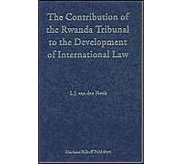 The Contribution Of The Rwanda Tribunal To The Development Of International Law