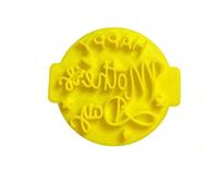 The Cookie Cutter Hub Embosseur « Happy Mother's Day » N° 42 pour cupcakes, fondants, pâte à modeler